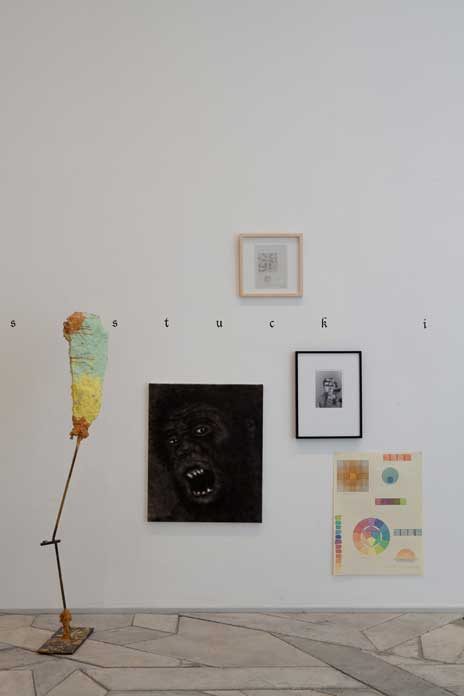 Martin Erik Andersen, Bjørn Nørgaard, Lawrence Weiner, Franz West, Georg Dokoupil, Henrik Olesen, Fredrik Söderberg